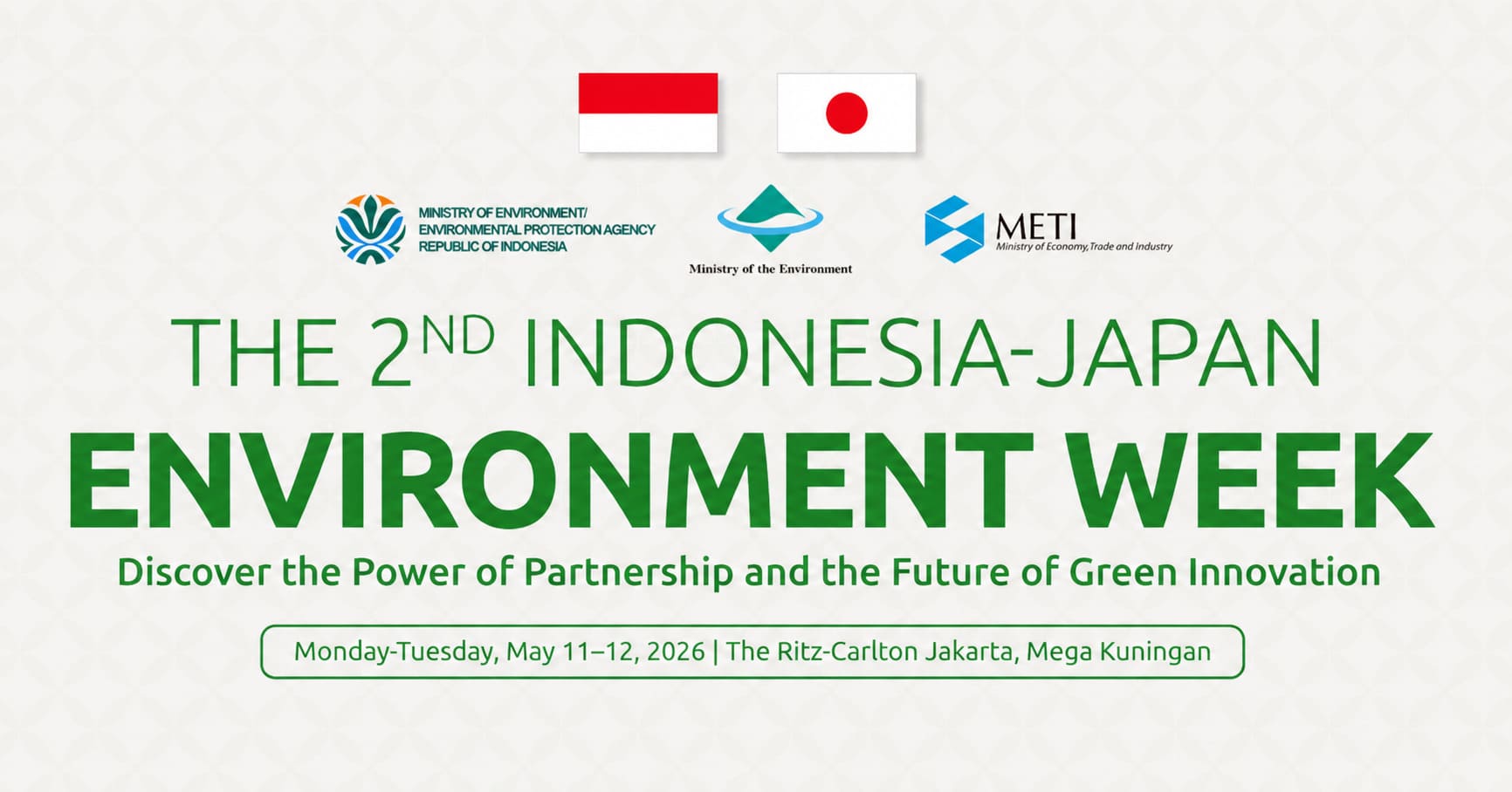 Booth Exhibition & Business Pitch at “The 2nd Indonesia-Japan Environment Week 2026” in Jakarta